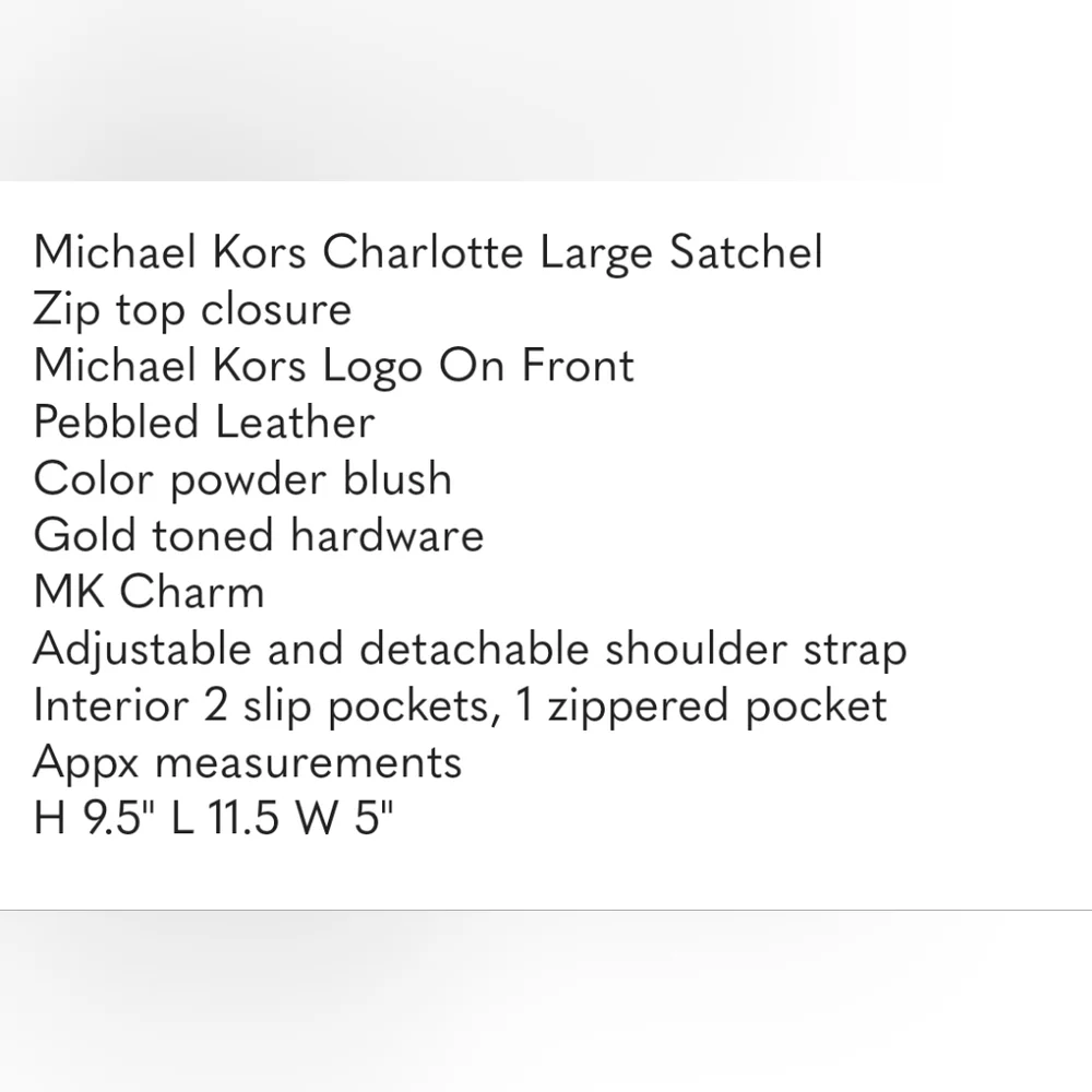 Michael Kors Charlotte